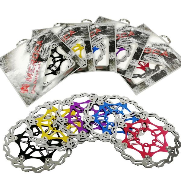 

bike brakes meroca mountain brake rotor ultralight multicolor float 160mm 180mm floating mtb bicycle rotors parts