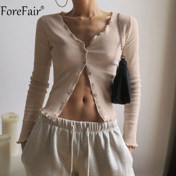 

v neck long sleeve single breasted ruffles t shirts women solid fashion casual streetwear t shirts autumn, Black;white