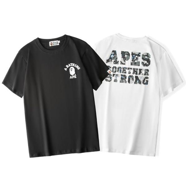 

2021 summer fashion designer t shirts for men luxury letter embroidery mens women clothing short sleeved #06, White;black