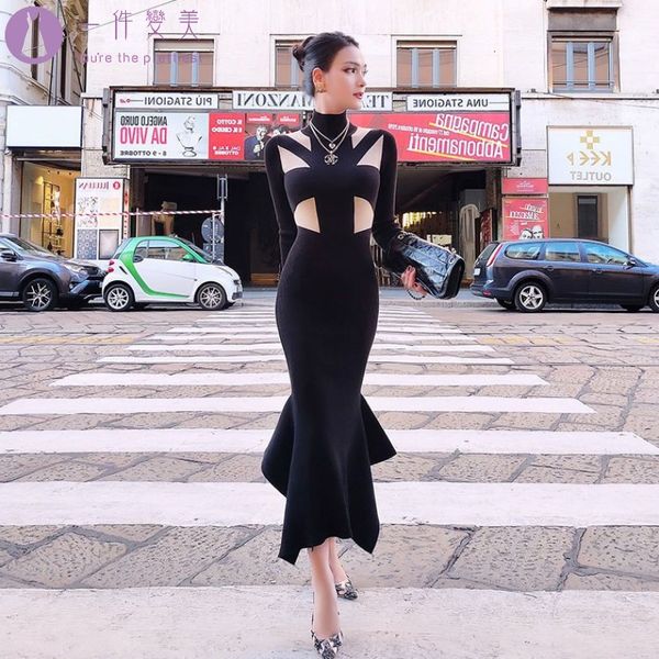 

women front hollow cross out black maxi tall ladies with ruched straps up in party dress, Black;gray