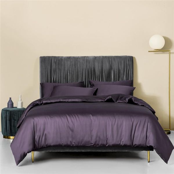 

bedding sets egyptian cotton set 3-7pcs soft solid color duvet cover bed sheet pillowcases twin  king size famliy