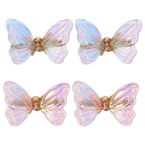 

4pcs nail art studs charms 3d stickers beads decorations, Silver;gold