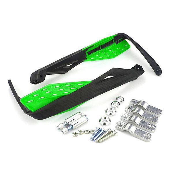 

parts a pair motorcycle handguards abs plastic protective gear handle end installation reinforce modification accessories universal
