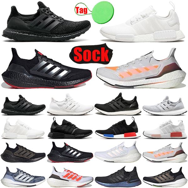 

with sock tag 2021 casual shoes 21 4.0 men women triple black white grey orange navy blue sashiko ultraboosts mens womens trainers sports sn