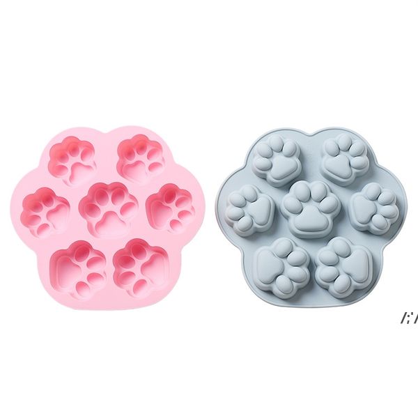 Strumenti per torte Artigli di gatto Stampi in silicone Stampo per torta mousse Artiglio di cane Gelatina Budino Strumento per macinare Colla che cade Stampo per sapone manuale fai da te BBB14535