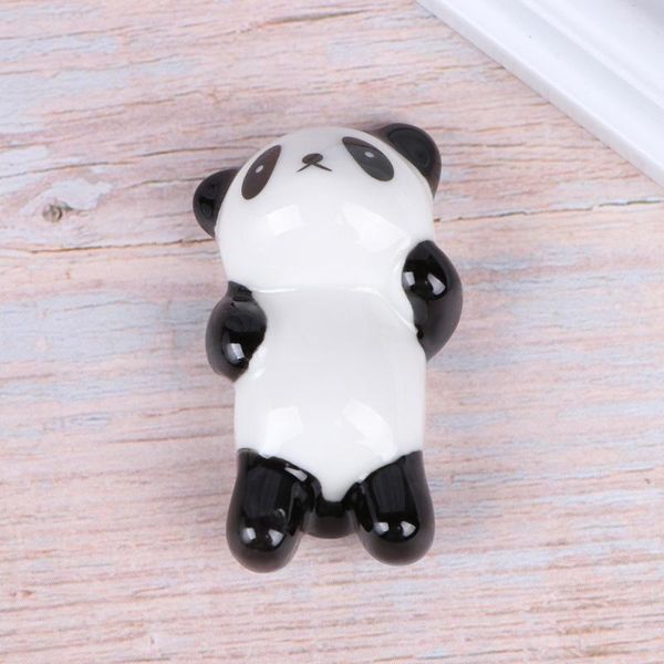 

chopsticks 5pcs japanese style lovely panda ceramic holder animal cutlery for daily use home restaurant