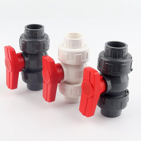 

watering equipments 20/25-110mm plus size pvc union valve connector water pipe fitting ball agriculture garden irrigation fittings