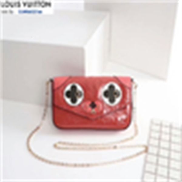 

bag brand designer luxury m62767 totes dog chain bag red body women handbags iconic bags cross handles shoulder bags clutches evening