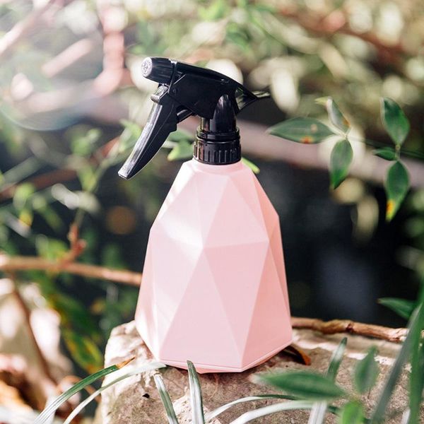 

geometric design empty spray bottle plastic watering the flowers water for salon plants sprayers candy color equipments