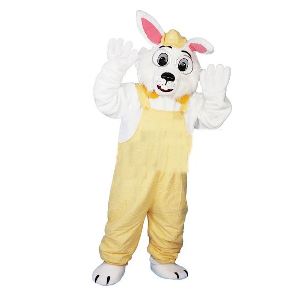 Пасхальный кролик ошибка коричневый кролик талисман костюмы рождественские модные вечеринки платье мультфильм наряд персонаж костюм взрослых размер карнавальная пасха рекламная тема одежда