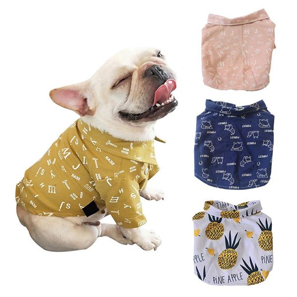 

dog apparel 2021 style spring and summer clothes cool breathable pet s-3xl