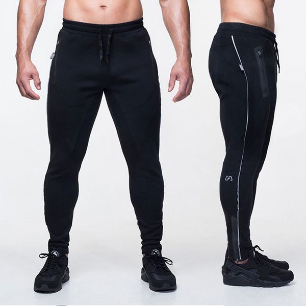 

men's pants muscle boy brothers sports, Black