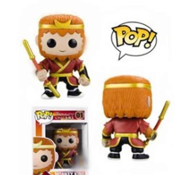 

lizhu anime monkey king pop 01# 02# tang monk model doll