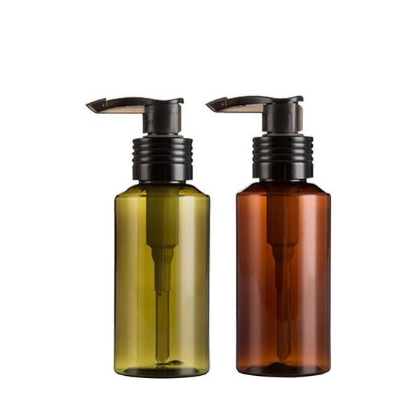 

storage bottles & jars skin milk liquid emulsion dispensing bottle travel cosmetic squeeze press packing lotion shampoo bath container