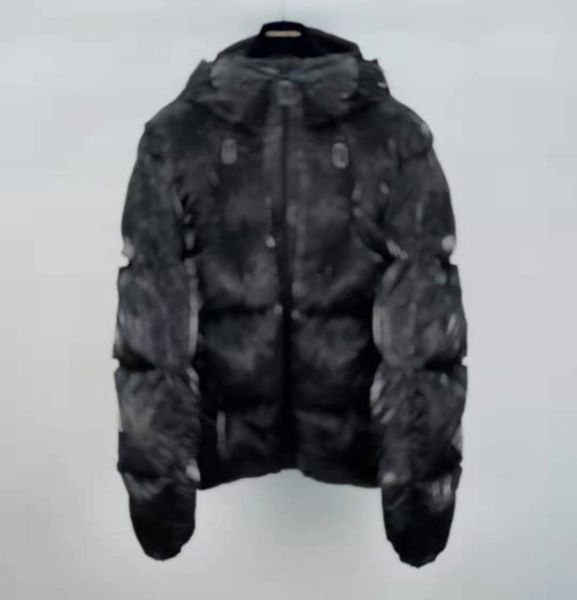 

2021 fall and winter mens women winter hooded down jacket ~ us size jackets ~ down jackets for couple zdll0822., Black;brown