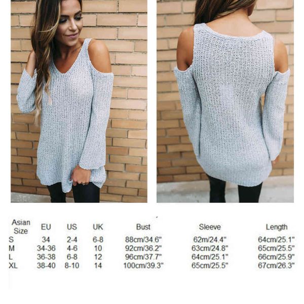

women's long sleeve solid casual jumper sweater ladies baggy pullover, White;black