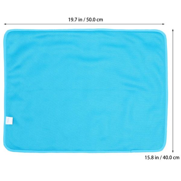 

kennels & pens summer ice silk washable dog cooling mat pet self pad sleeping blanket