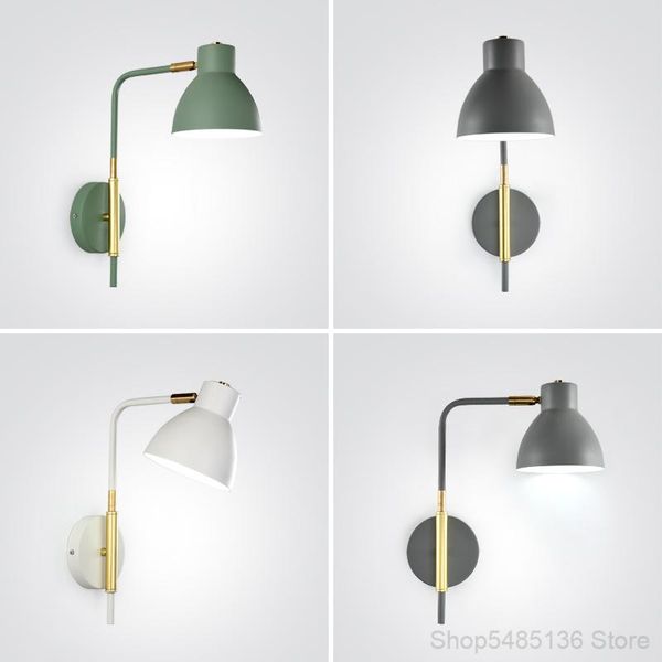 

wall lamp modern led bedroom bedside lighting fixture living room lights for home study corridor aisle decorative