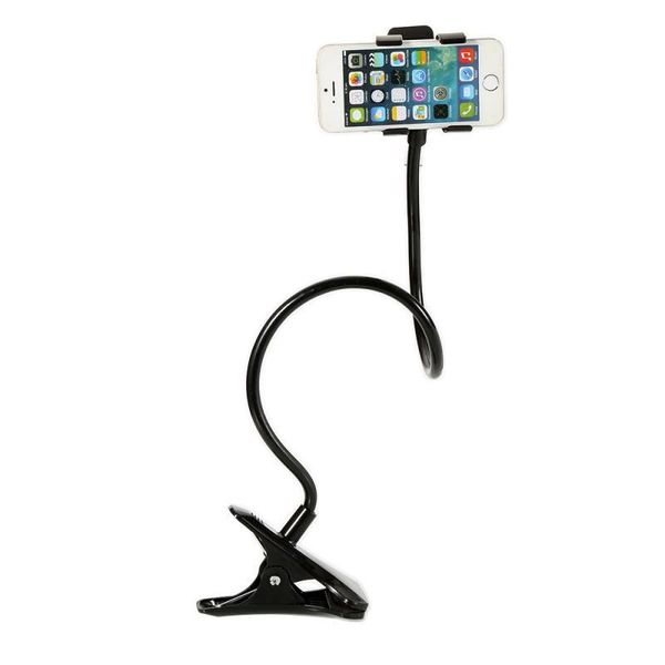 

cell phone mounts & holders universal mobile holder flexible adjustable cellphone clip lazy home bed deskmount bracket smartphone stand