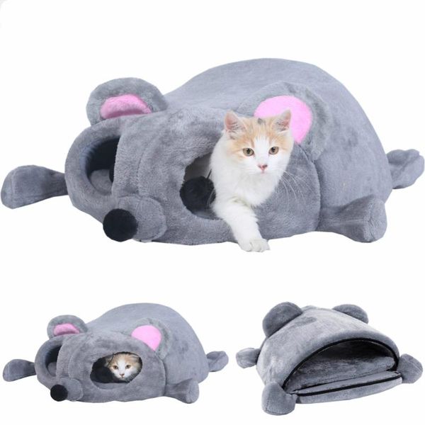 

cat beds & furniture pet bed warming house soft material nest dog baskets kennel for puppy sleeping pets products