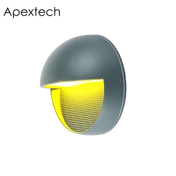 

outdoor wall lamps apextech modern waterproof lamp 4w moisture-proof led light for garden balcony courtyard lighting ac85-265v