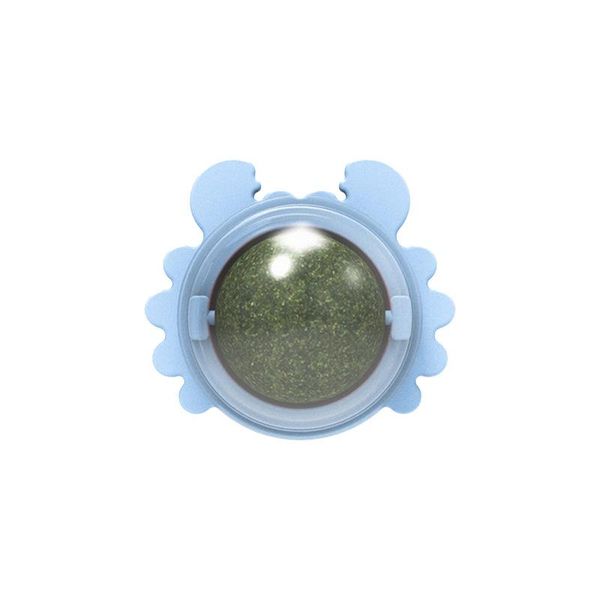 

cat toys crab mint catnip rotating ball molars teeth cleaning treat interactive chew products