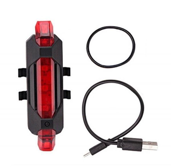 

bike lights bicycle light waterproof rear tail led usb rechargeable cycling taillamp safety warning lamp mountain accessories