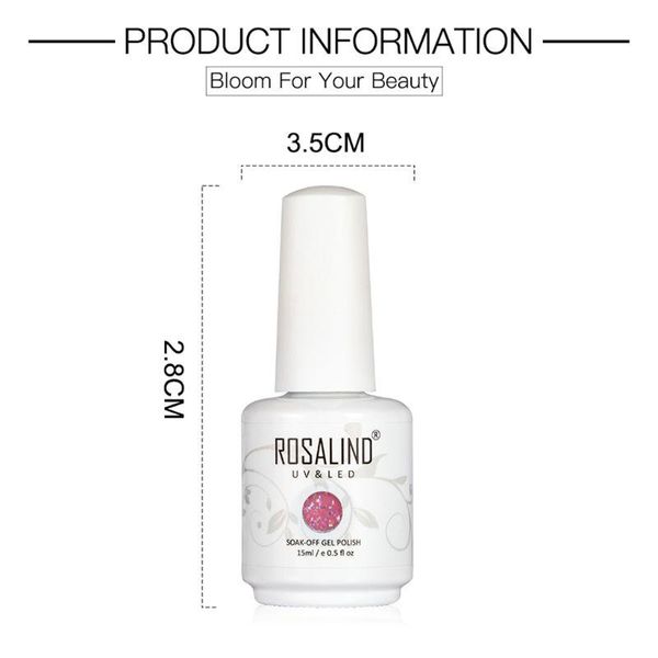 

nail art kits 6pcs 15ml soak off uv gel polish quick building tips q1qd