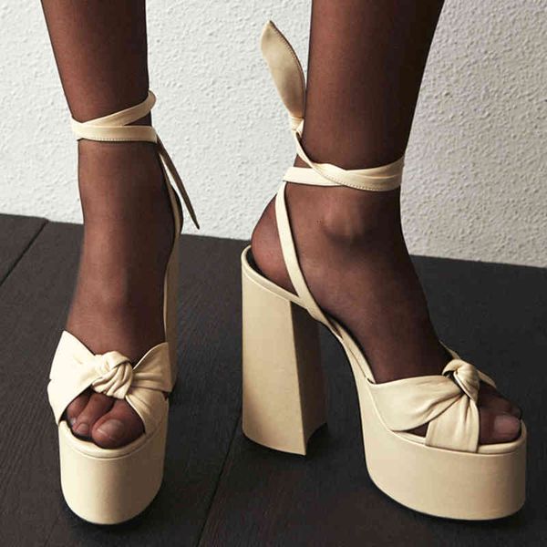 

luxury sandals big size 43 brand ladies lane show platform 34-43 summer-party sandals of women super woman high heels shoes opar, Black