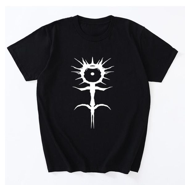 

men's t-shirts ghostemane t shirt metal rap style mercury retrograde hip hop casual short sleeve cotton o-neck tee clothes gift, White;black