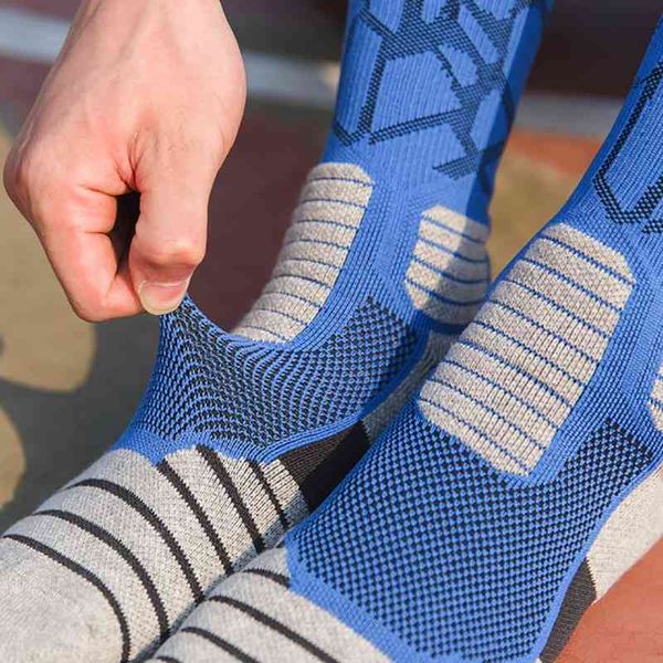 

super elite men's sports socks cycling basketball running summer hiking ski tennis man women bicycle slip