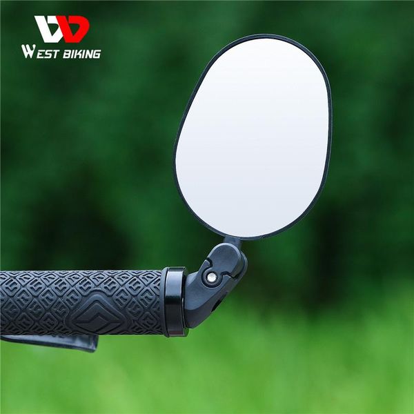 

bike groupsets west biking bicycle handlebar rearview mirror wide-range adjustable angles mountain electrical scooter mirrors