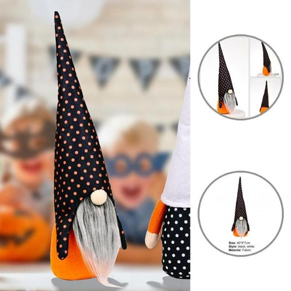 

party hats skin-friendly eco-friendly cute cartoon halloween faceless toy for kids