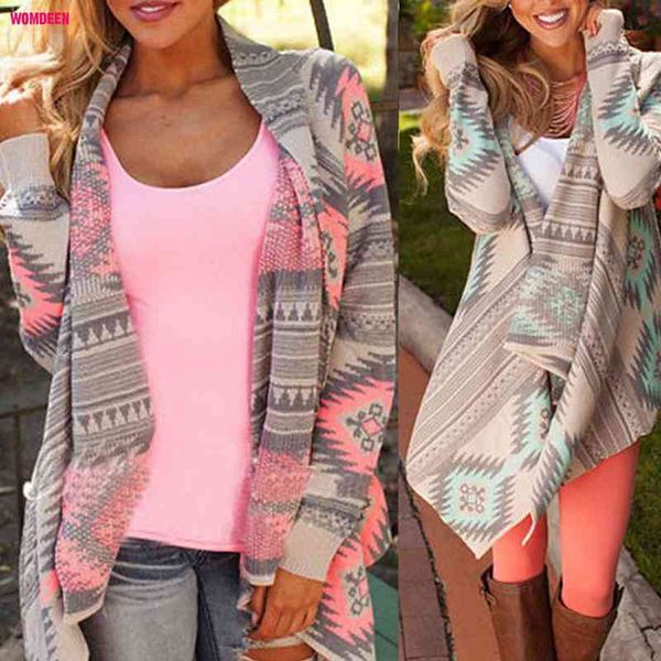 

women's sweaters wholesale- basic coats 2016 irregular long-sleeved cardigan sweater print winter pink autumn jacket phocho1 73cu, White;black