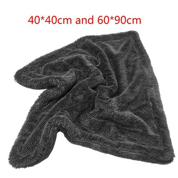 

premium microfiber car detailing towel ultra soft edgeless perfect for