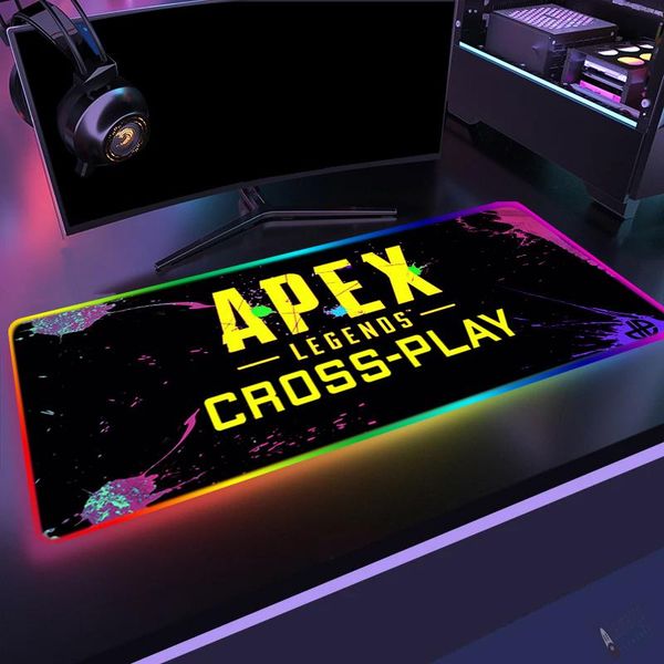 

mouse pads & wrist rests apex legends large pad gamer rgb gaming mat pc complete kawaii accessories mausepad rug varmilo mice