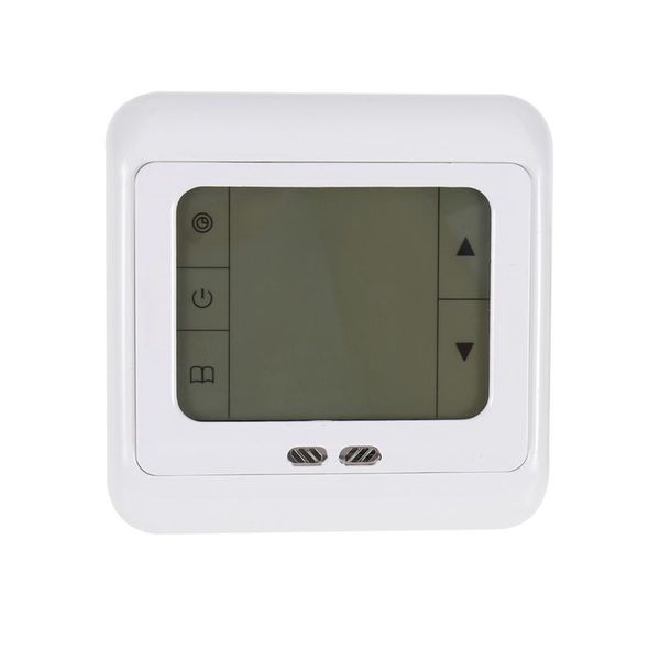 

smart home control digital thermoregulator touch screen room heating thermostat underfloor electric system temperature controller
