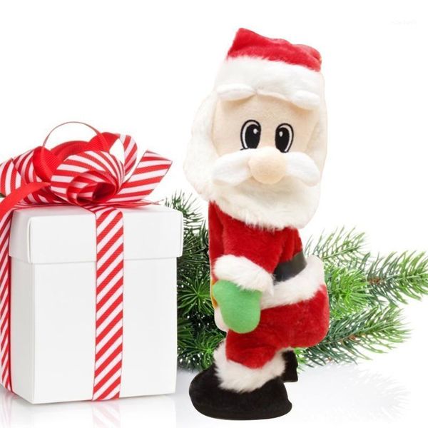 

christmas decorations electric doll hip-shaking dancing santa claus funny xmas toys for kids children birthday gift home year decor