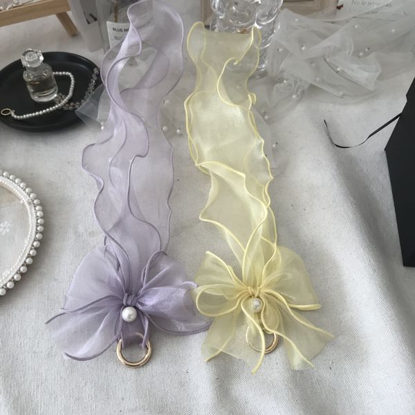 

yarn bowknot cell phone straps 970027