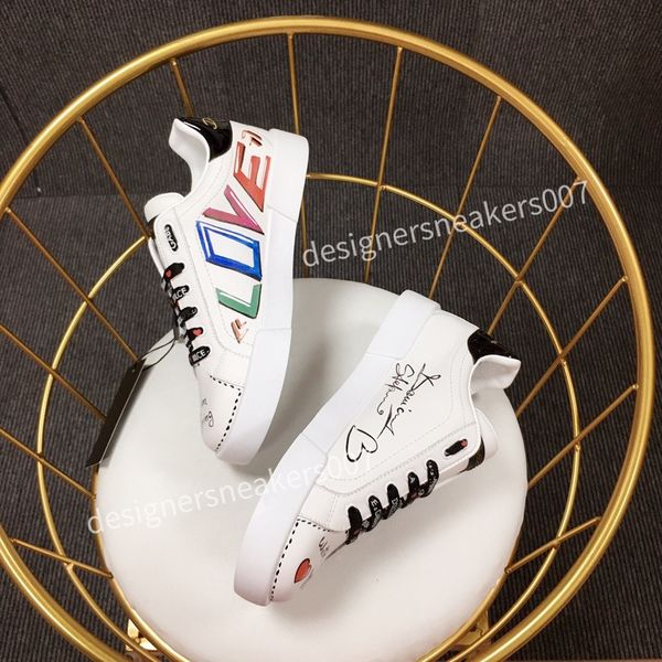 

designer woman man sneakers casual shoes leather calfskin sneaker technical knit women platform sport shoe blue grey trainers, Black