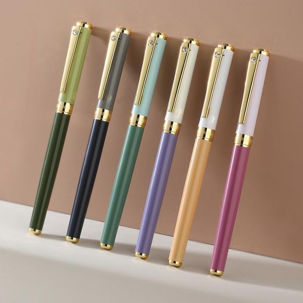 

fountain pens luxury pen metal design school student office supplies writing signature ink