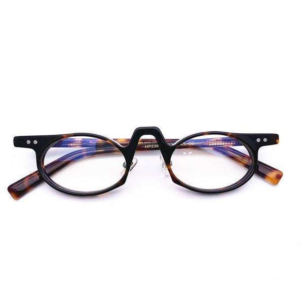 

fashion sunglasses frames belight optical acetate round shape men women small tiny reading prescription eyeglasses retro frame eyewear hp236, Black