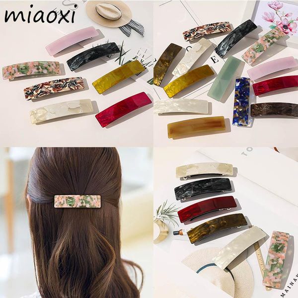 

hair accessories fashion acetate elegant women hairpins casual cute brand korean colors clips for girl barrettes