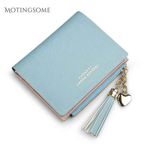

wallets cross grain silm style womens and purses minimalist tassel card holder bag money fashion design red 2021, Red;black