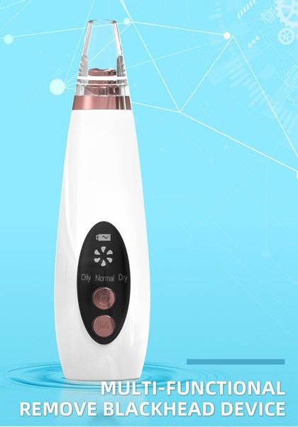 

selling multi-functional cleaning remove blackhead device clean your face thoroughly 6 replaceable suction heads led screen
