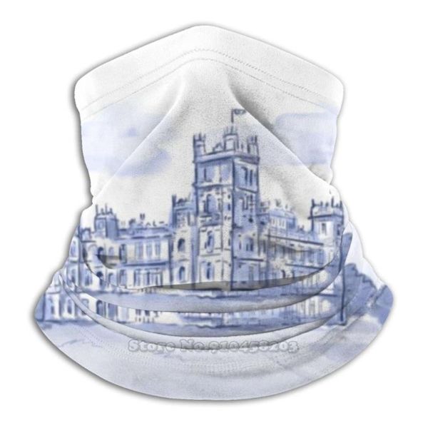 

scarves inspired toile bandana scarf mask scarfs neck warmer headwear, Blue;gray