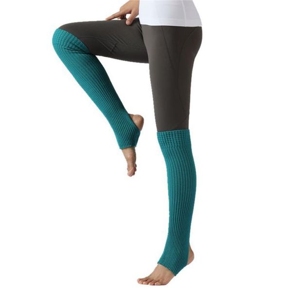 

elbow & knee pads 55cm winter crossfit sport protector yoga dancing ballet kneepad, Black;gray