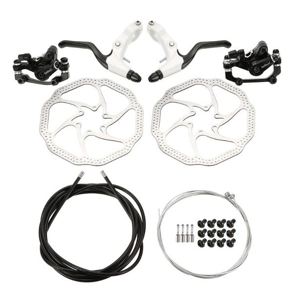 

bike brakes 26 * 19 9cm mtb disc brake set 160mm left right kit hand lever shifter derailleur cable shift inner wire