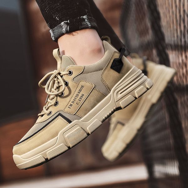 

wear-resistant all-match mens shoes 2021 new summer breathable and odor-proof worksite fashion sports casual shoes