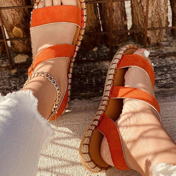 

sandals 2021 women buckle platform female summer beach casual open toe shoes ladies fashion comfortable footwear big size, Black